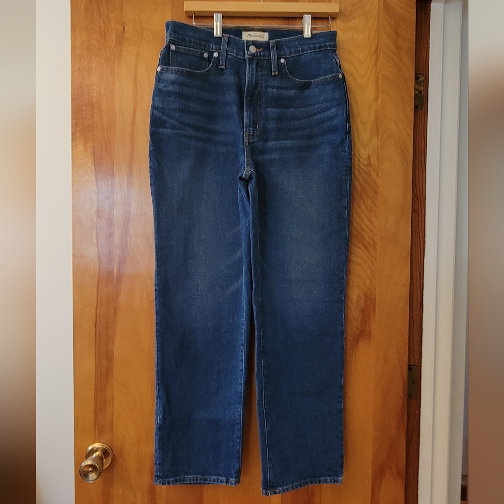 Madewell The Perfect Vintage Straight Jean in Mayfield Wash / 28 / Mayfield Wash - Picture 2 of 6